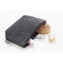 Trousse in RPET Grigio scuro