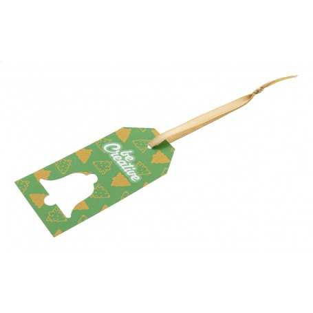 Etichetta regalo personalizzata, campana Bianco