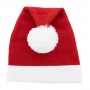 Cappello da Babbo Natale lavorato a maglia Rosso