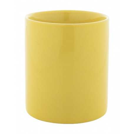 Mug in ceramica colorata Giallo