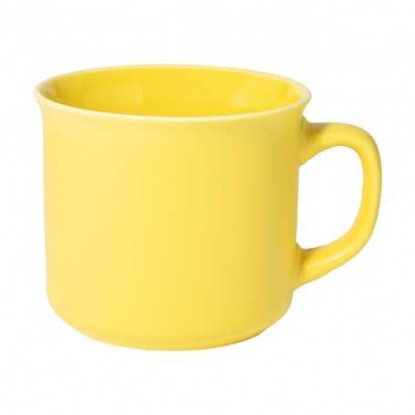Mug in ceramica finitura opaca Giallo