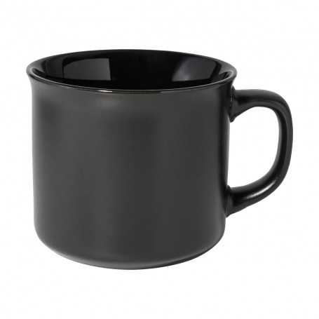 Mug in ceramica finitura opaca Nero