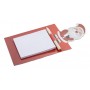 Blocco note magnetico natalizio, Babbo Natale Rosso