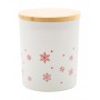 Candela di Natale, vaniglia Bianco