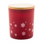 Candela di Natale, cannella Rosso