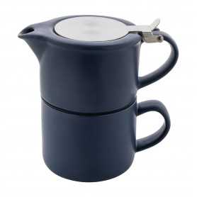 Set da tè Blu scuro