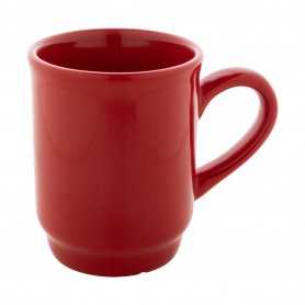 Mug impilabile in ceramica Rosso