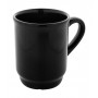 Mug impilabile in ceramica Nero