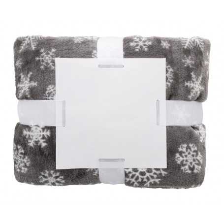 Coperta natalizia in RPET Grigio