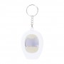 Portachiavi con apribottiglie in RABS Bianco