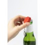 Portachiavi in RABS con apribottiglie Rosso