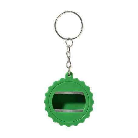 Portachiavi in RABS con apribottiglie Verde scuro