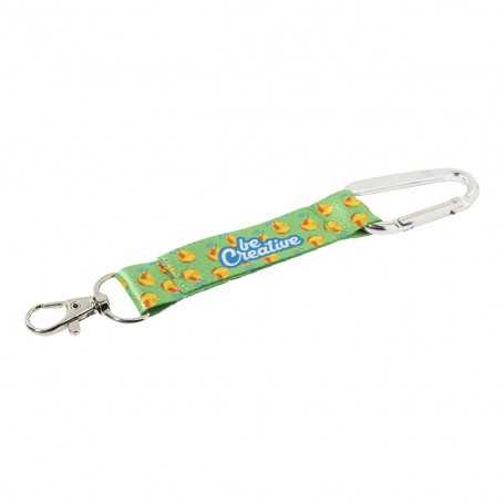 Portachiavi in RPET Argento