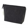 Trousse in cotone riciclato Nero