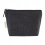 Trousse in cotone riciclato Nero