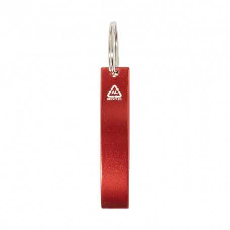 Portachiavi con apribottiglie Rosso