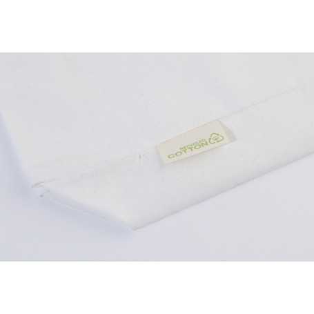 Shopper in cotone riciclato Bianco