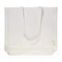 Shopper in cotone riciclato Bianco