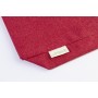 Shopper in cotone riciclato Rosso