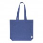 Shopper in cotone riciclato Blu
