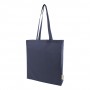 Shopper in cotone riciclato Blu scuro