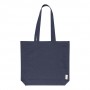 Shopper in cotone riciclato Blu scuro