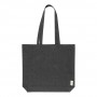 Shopper in cotone riciclato Nero