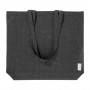 Shopper in cotone riciclato Nero