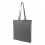 Shopper in cotone riciclato Cenere grigia
