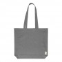 Shopper in cotone riciclato Cenere grigia