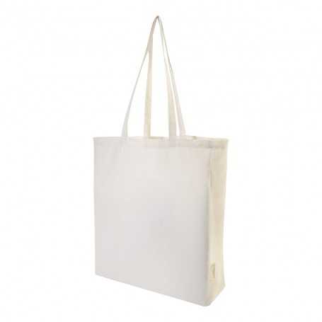 Shopper in cotone riciclato Naturale