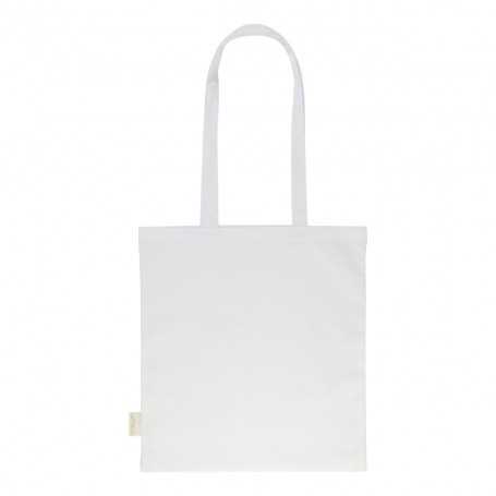 Shopper in cotone riciclato Bianco