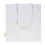 Shopper in cotone riciclato Bianco