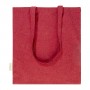 Shopper in cotone riciclato Rosso