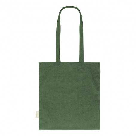 Shopper in cotone riciclato Verde