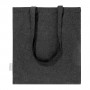 Shopper in cotone riciclato Nero