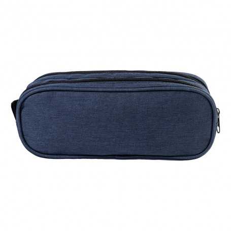 Astuccio in RPET per penne Blu