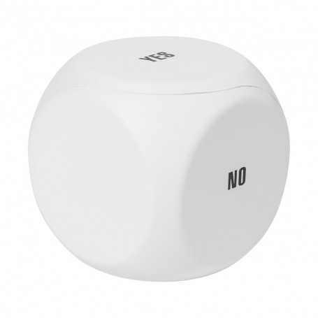 Cubo antistress "Decision Maker" Bianco