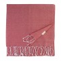 Telo mare in cotone riciclato Rosso