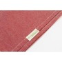 Telo mare in cotone riciclato Rosso