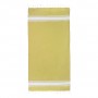 Telo mare in cotone riciclato Giallo