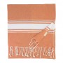 Telo mare in cotone riciclato Arancione