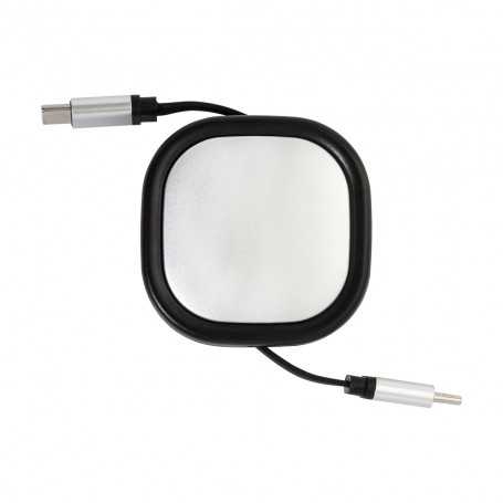 Cavo di ricarica USB-c da 60W Nero