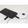 Cavo da 60 W con lanyard portacellulare in RPET Bianco