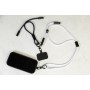 Cavo da 60 W con lanyard portacellulare in RPET Bianco