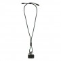 Cavo da 60 W con lanyard portacellulare in RPET Verde scuro