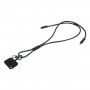 Cavo da 60 W con lanyard portacellulare in RPET Verde scuro