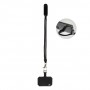 Braccialetto con supporto per cellulare Nero