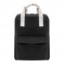 Zaino in canvas riciclato Nero