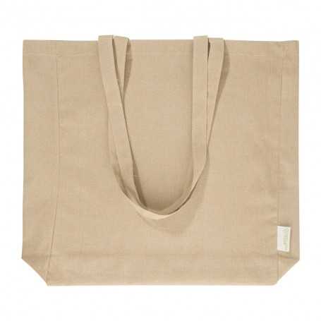 Shopper in cotone riciclato Naturale